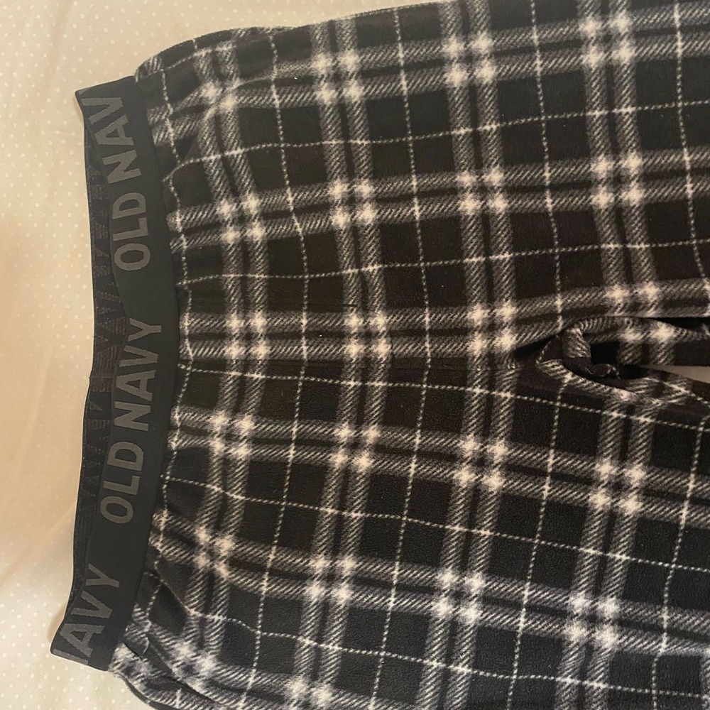 pj pants, black